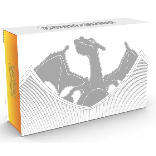 Set allenatore CharizardUltrapremium Esplora il mondo epico di Pokémon con 9 buste dell'espansione e carte olografiche. Preparati per avventure nel GCC Pokémon!