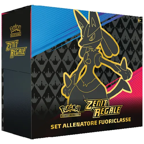 Set Allenatore Zenit-Regale-Set-Allenatore_11zon Esplora il mondo epico di Pokémon con 9 buste dell'espansione e carte olografiche a figura intera di Miraidon. Preparati per avventure nel GCC Pokémon!