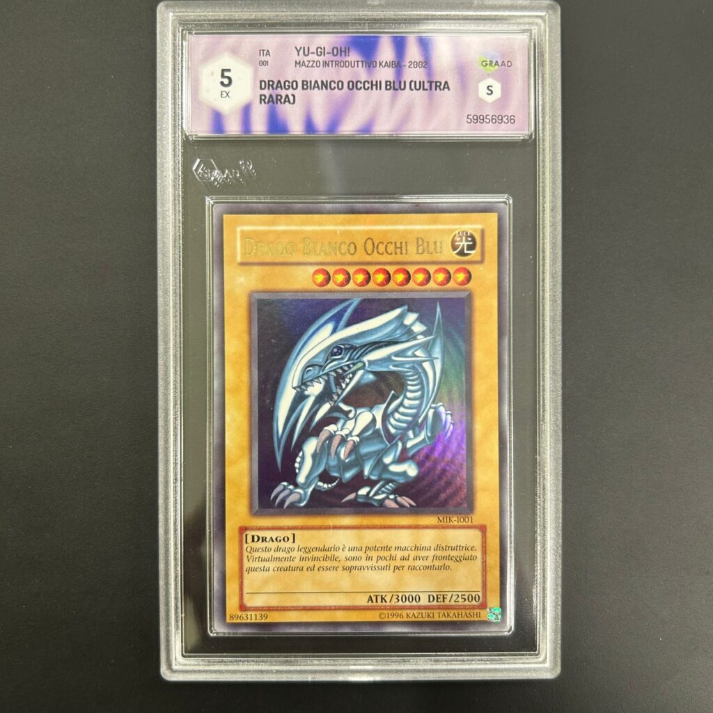 DRAGO BIANCO OCCHI BLU - MIK - YU-GI-OH - GRAAD 5