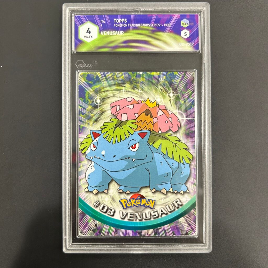 VENUSAUR - 03 TOPPS - GRAAD 4