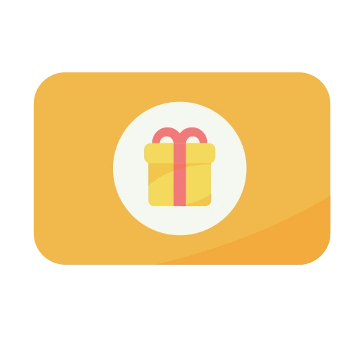 Logo prodotto gift card su pika pika, negozio a tema collezionismo pokemon