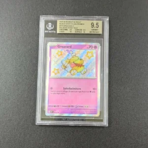 Greavard P Pokemon Gradazione BGS 9.5 FRONTE