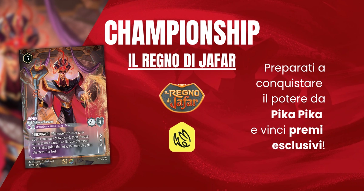 Immagine copertina championship lorcana i regni di jafar
