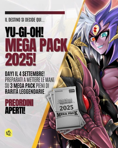 Slider MOBILE per la prerelease di YuGiOh MegaPack 025 Tuck Box su PikaPika