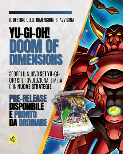 Slider MOBILE per la prerelease di YuGiOh Doom Of Diemension su PikaPika