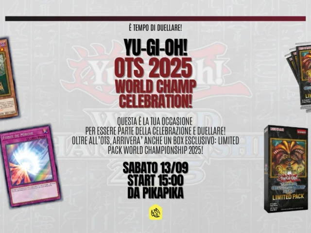 Slider per l'OTS di YuGiOh in occasione della celebrazione dei mondiali 2025 da PikaPIka