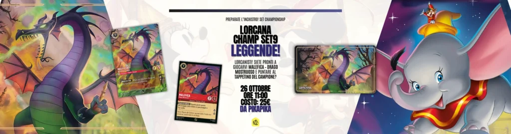 Slider championship Lorcana set9 abled da PIkaPIka