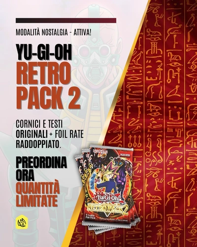 Slider Mobile per il prerelease di YuGiOh retro Pack 2 su PikaPIka