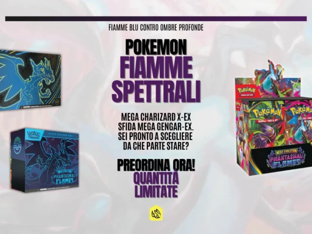 Slider per il prerelease di pokemo fiamme spettrali su pikapika