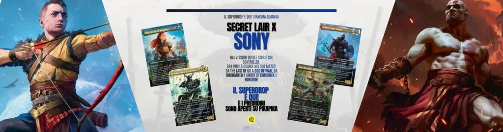 Slider Pre Release Sperdrop SecretLair x PLaystation collab PikaPika