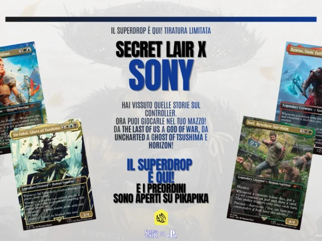 Slider Pre Release Sperdrop SecretLair x PLaystation collab PikaPika