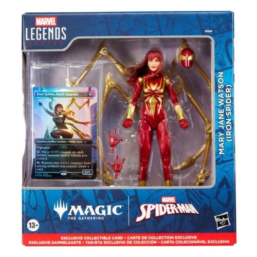 Bundle action figure Marvel Legends Mary Jane Watso + foil card