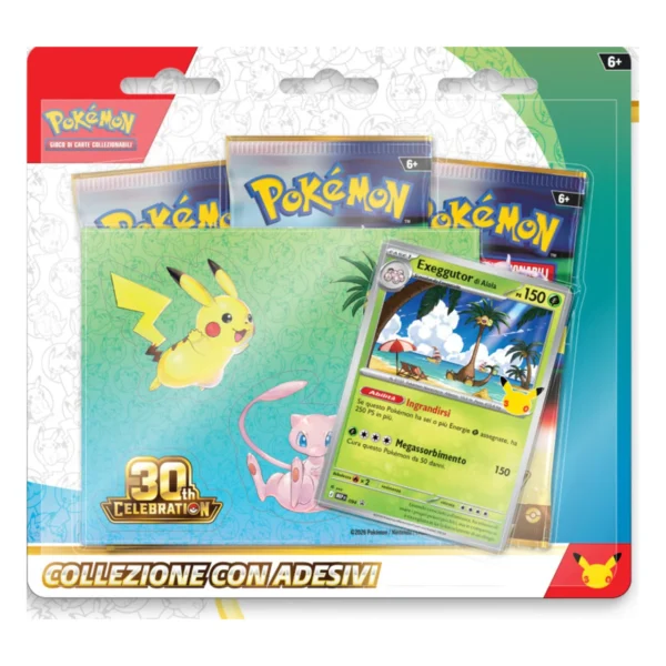 30-anniversario-pokemon-ita-collezione-con-adesivi-exeggutor 30-anniversario-pokemon-ita-collezione-con-adesivi-exeggutor